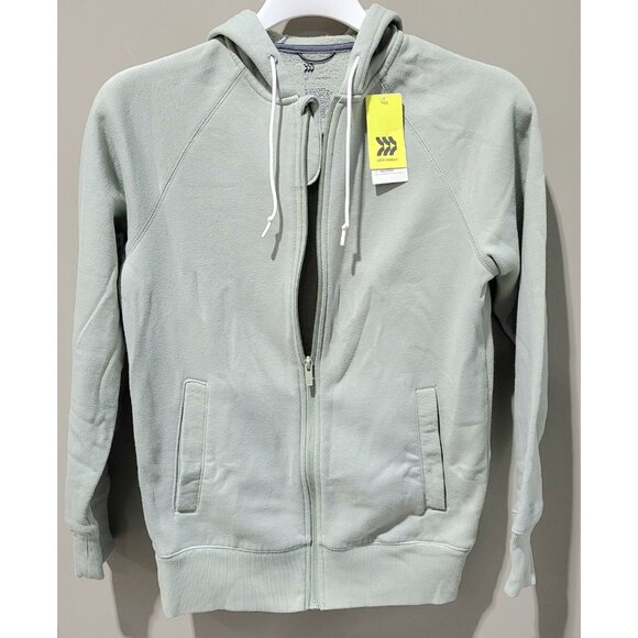 all in motion Other - All in Motion Men's Light Green Full Zip Fleece Hoodie -- Size Small 36/37